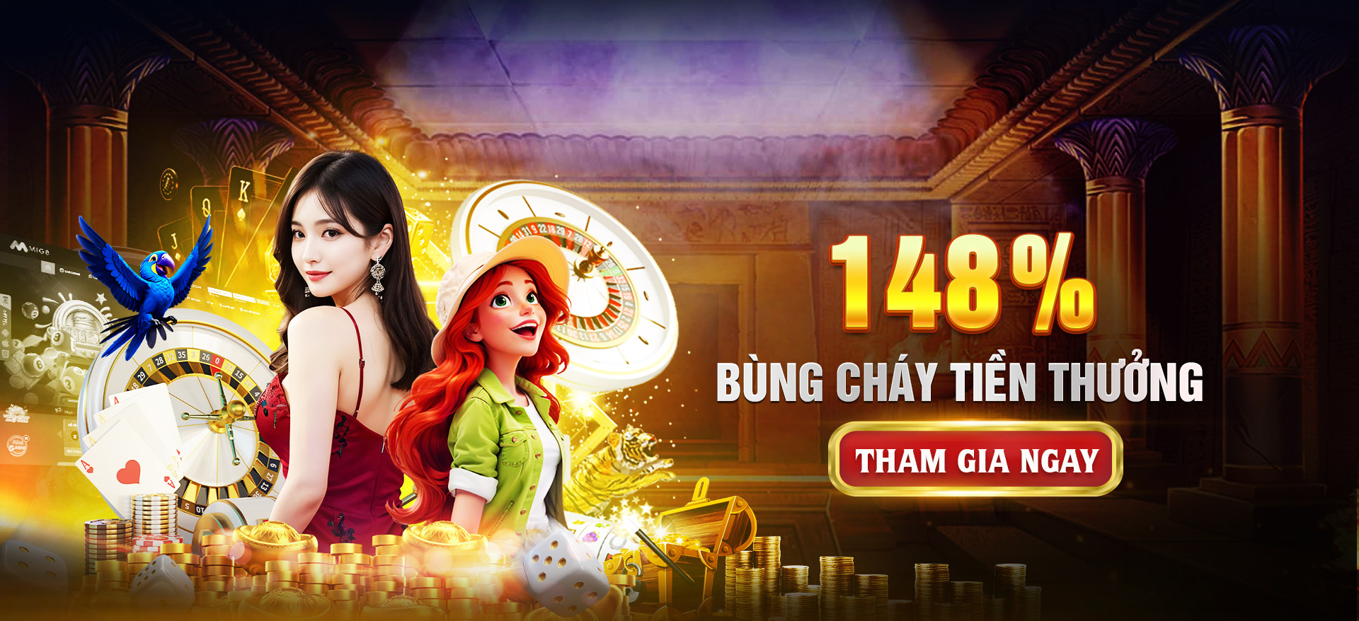 Hình ảnh quảng cáo của vn58 hiển thị nền tảng và các lợi ích