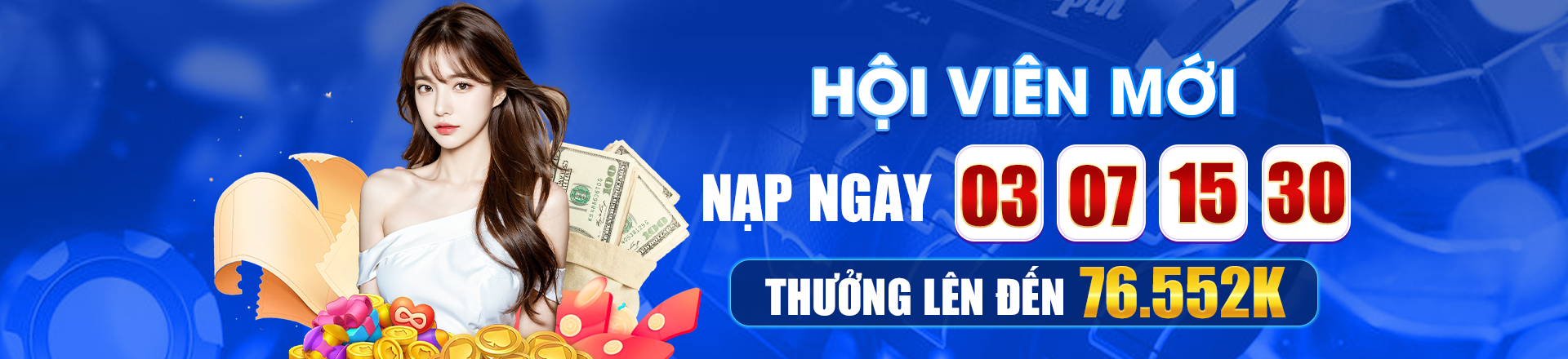 Hình ảnh quảng cáo của vn58 hiển thị nền tảng và các lợi ích