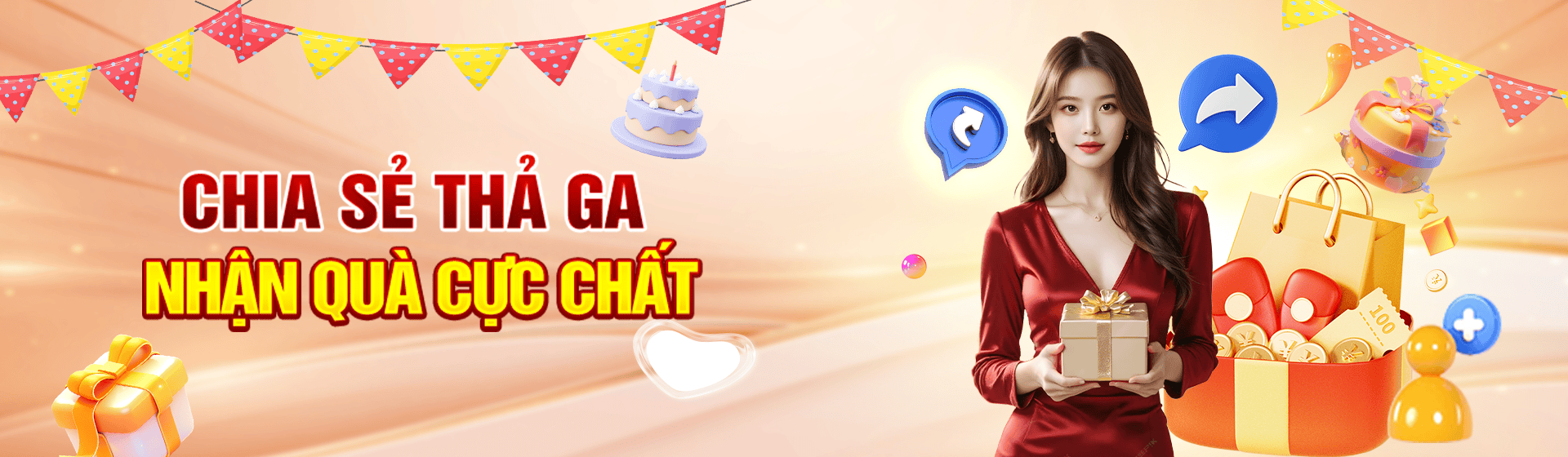 Hình ảnh quảng cáo của vn58 hiển thị nền tảng và các lợi ích