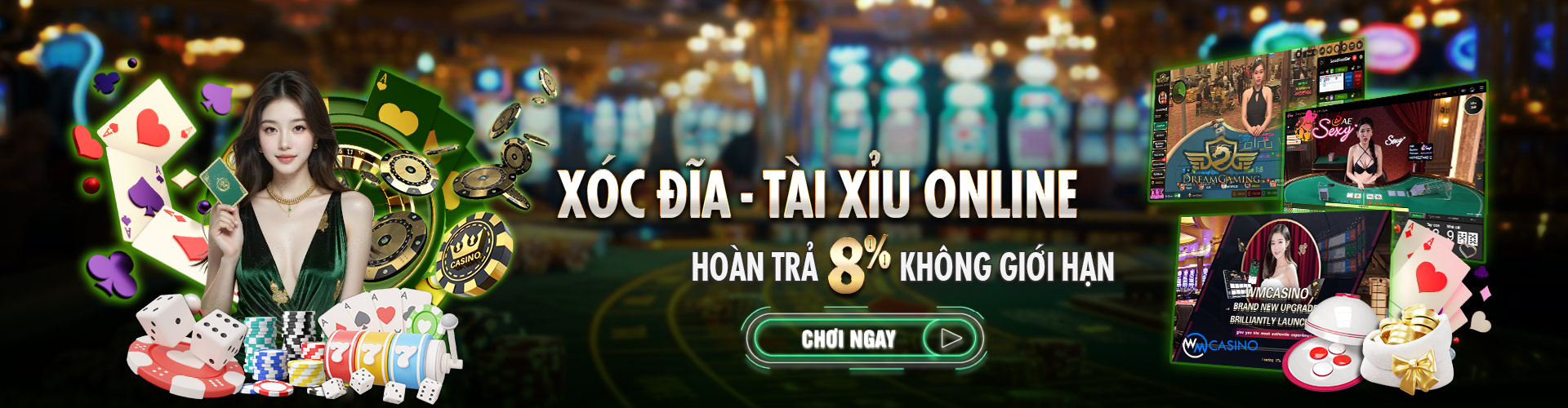 Hình ảnh quảng cáo của vn58 hiển thị nền tảng và các lợi ích