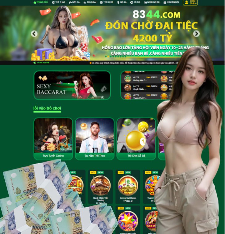 Hình ảnh quảng cáo của vn58 hiển thị nền tảng và các lợi ích
